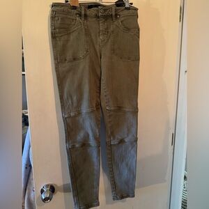 Liverpool Olive Straight Leg Jeans Casual Classic size 6